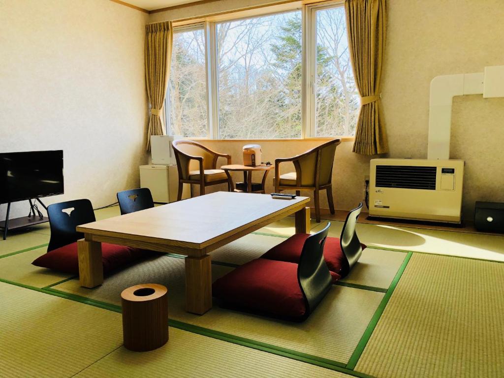 Kurplaza Pirika ryokan à Hokkaidō Hanaishi