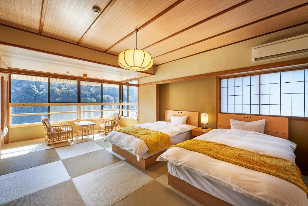Mansuirou ryokan à Tottori Misasa
