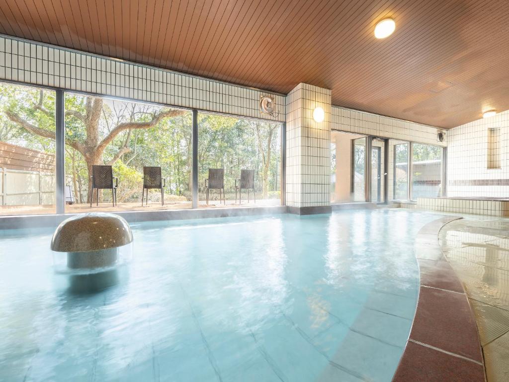 Ooedo Onsen Monogatari Premium Seiunkaku ryokan à Fukui Awara